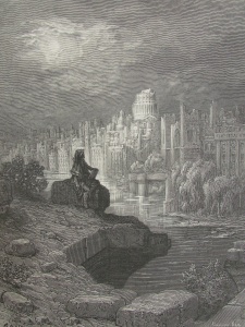 Gustave Doré, The New Zealander, 1872, frontispiece to London: a Pilgrimage.